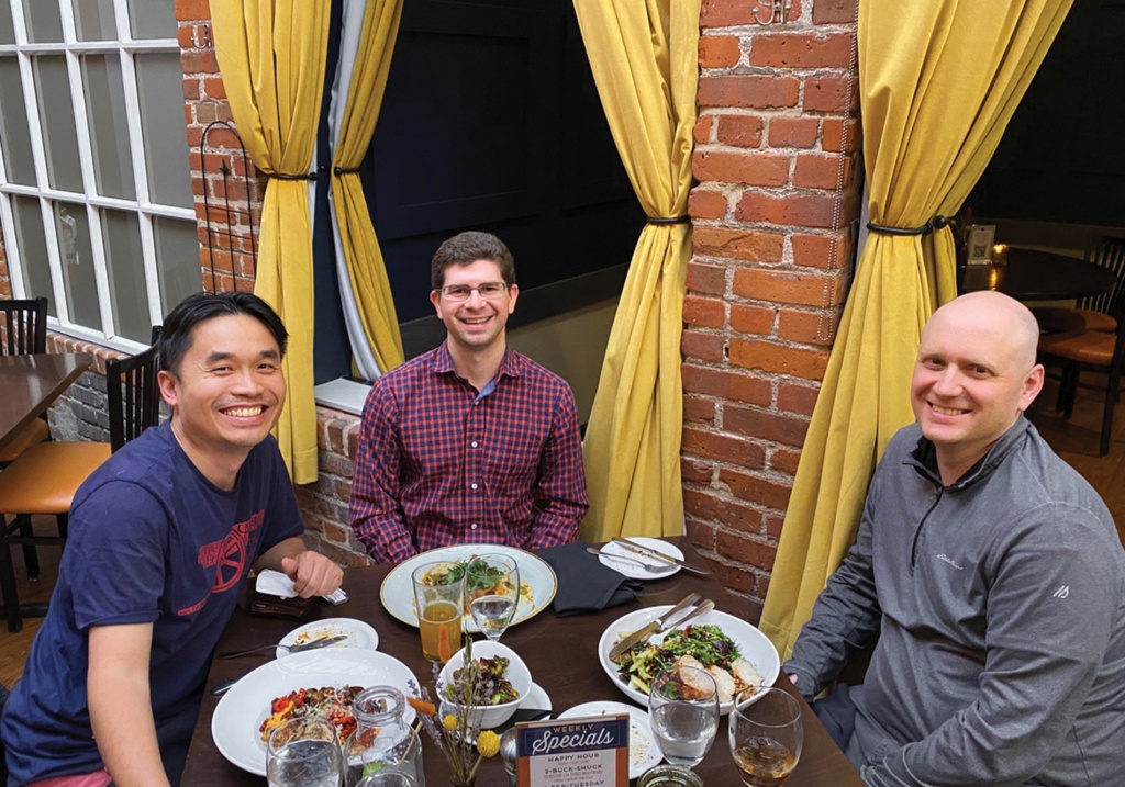 Calvin Ho &rsquo;03, Jason Wahlman &rsquo;04 & Jared Eddy &rsquo;04